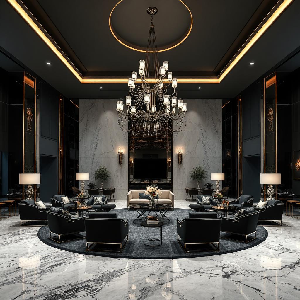 Clubhouse lounge