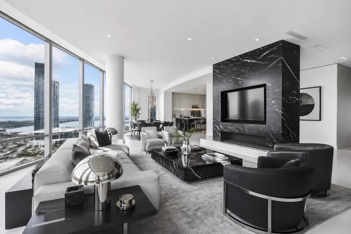 Luxury apartment interior